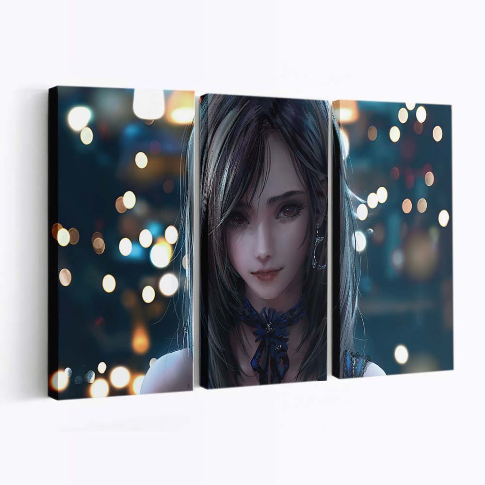 tifa fan character art 4k t3